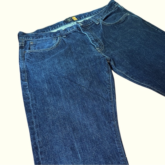 J.Crew 484 Slim Fit Jeans Men’s 35x32 Dark Wash Denim - Picture 4 of 16